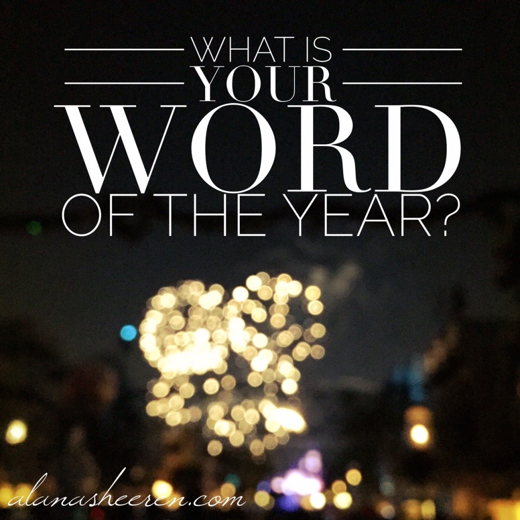 Mantra Monday: Word of the Year